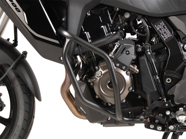 Protezione motore nera per Suzuki V-Strom 800 (24-) Hepco & Becker