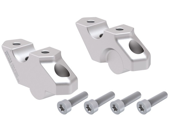 Riser manubrio H=30 mm con offset posteriore di 22 mm per BMW F 800 GS (24-) Hepco & Becker