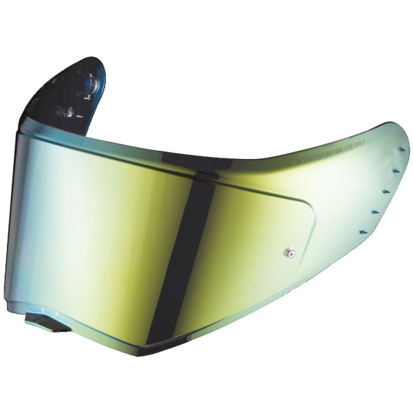 Visiera Caberg oro specchiata per casco integrale Drift Evo II