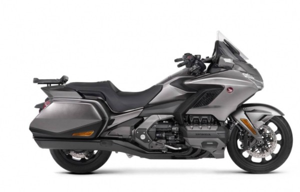 Kit di montaggio per bauletto Shad verniciato nero per Honda GL 1800 Gold Wing (18-25)