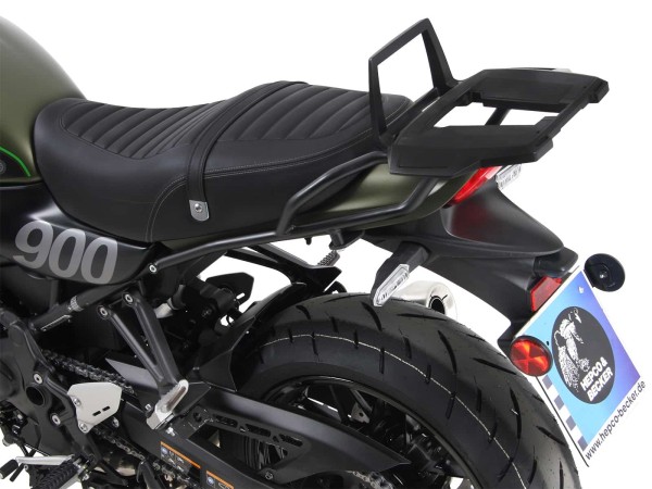 Porta bauletto Alurack nero per Kawasaki Z 900 RS /SE /Black Ball Edition (26-)
