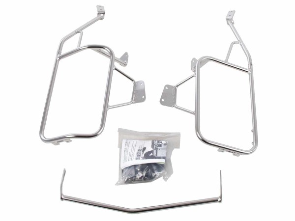Portavaligie laterale Cutout in acciaio inox per Xplorer Cutout 40/37 per BMW R 1200 GS /Adventure (-13)
