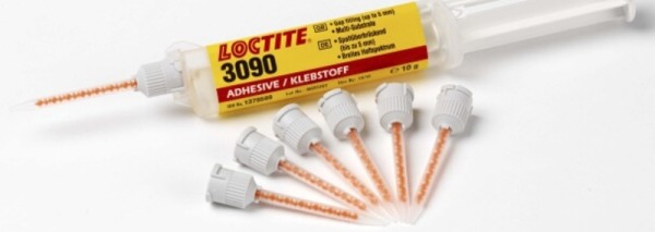 Gel adesivo cianoacrilico bicomponente Loctite 3090 - siringa da 10g