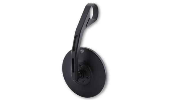 HIGHSIDER pro specchio bar end Conero 2 Black Edition Nero Opaco Lungo (1pz.)