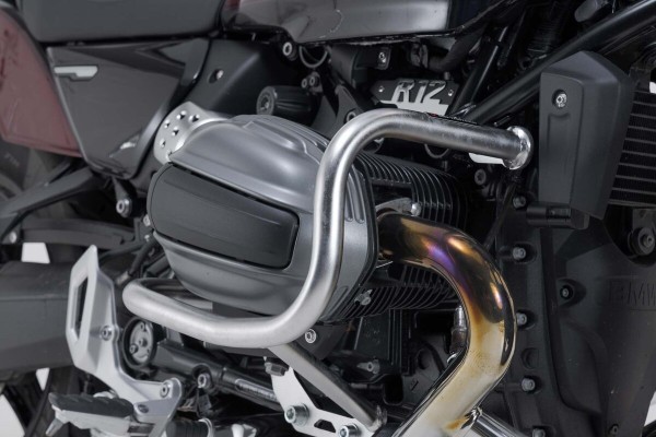 Protezione motore SW-Motech in acciaio inox argento per BMW R 12 G/S (25-)