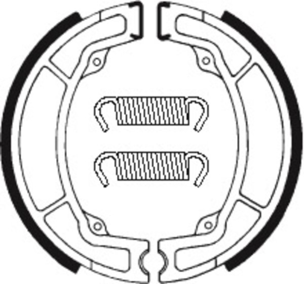 Ganasce freno organiche Tecnium Off-Road - BA049