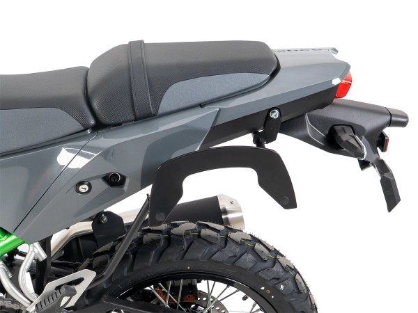 Portapacchi laterale C-Bow nero per Kawasaki KLE 500 / SE (26-) Hepco & Becker