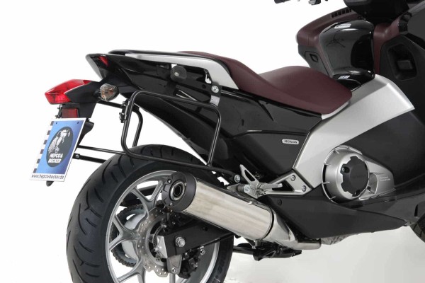 Portavaligie laterale Lock-it nero per Honda NC 700 Integra (12-13) Hepco & Becker