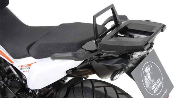 Portapacchi Alurack per portapacchi originale KTM 890 Adventure (21-) Hepco & Becker