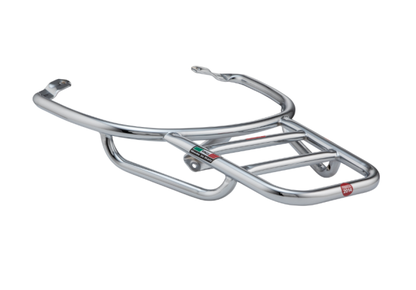 Portapacchi posteriore per Vespa Primavera /Sprint /Elettrica 50-150ccm, cromato