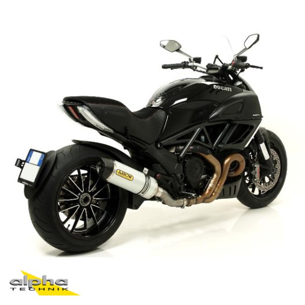 ARROW Auspuff RACE TECH für Ducati Multistrada 1200 / Diavel / Monster 1200 / Monster 821 aus Alumin