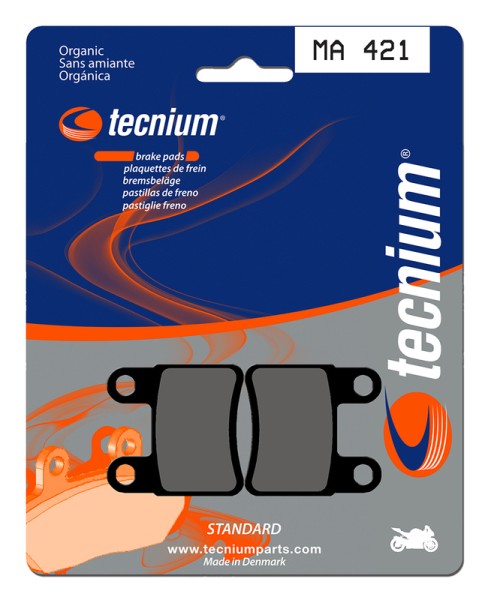 Pastiglie freno organiche Tecnium Street - MA421