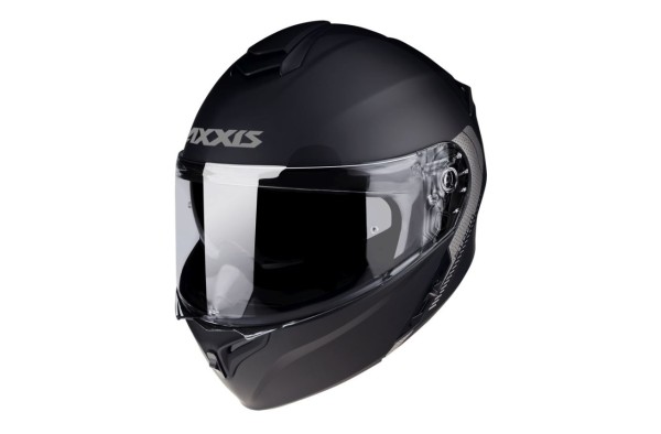 Casco ribaltabile Axxis, Storm SV Solid, nero opaco
