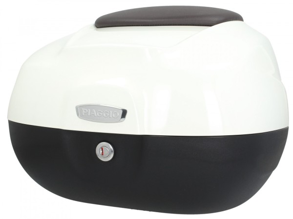 Baule da 37 litri con schienale, marrone, per Piaggio Medley 125/150 (20-24) - montebianco 544