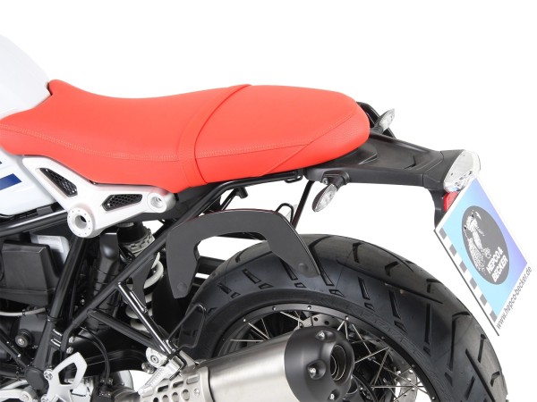 Portapacchi laterale C-Bow nero per BMW R nineT Urban G/S (17-23) Hepco & Becker