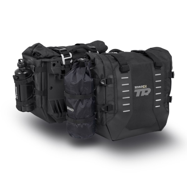 Set di borse laterali Shad TR40, nero, 40 l