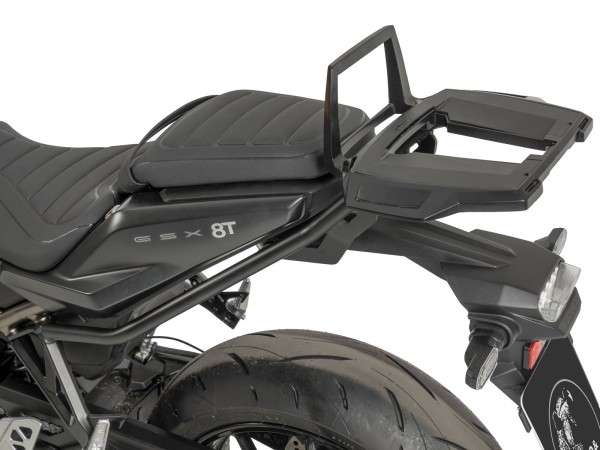 Porta bauletto Alurack nero per Suzuki GSX-8T (25-) Hepco & Becker
