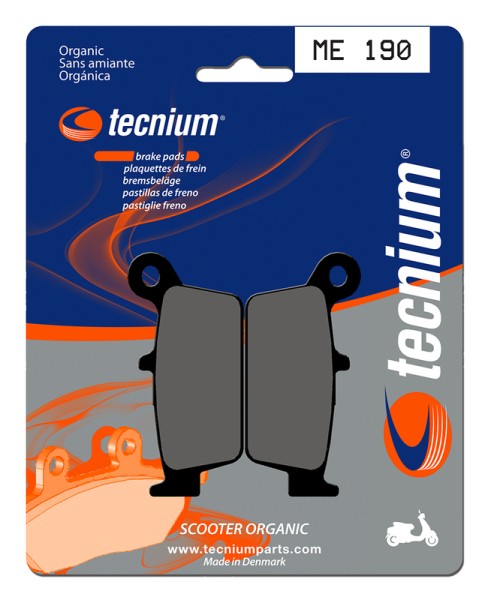 Pastiglie freno organiche per scooter Tecnium - ME190