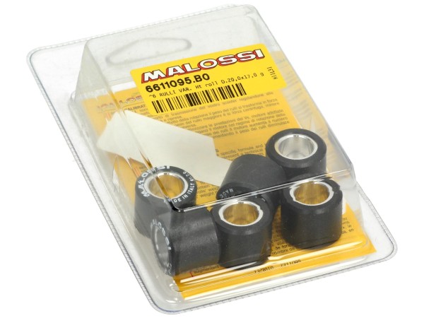 Set rulli variatore Malossi, 20x17 mm, 7,0 g, pezzo: 6