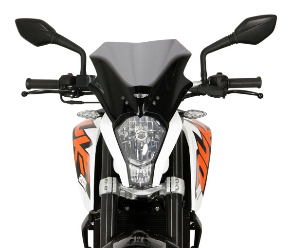 Parabrezza da corsa MRA "R" per KTM DUKE 125 / 200 / 390 (My. -2016)