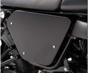 Coperchi originali, alluminio, nero per Moto Guzzi V7 I+II