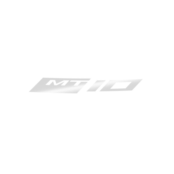 Adesivi per cerchioni riflettenti argento davanti per Yamaha MT-10 (22-) Original