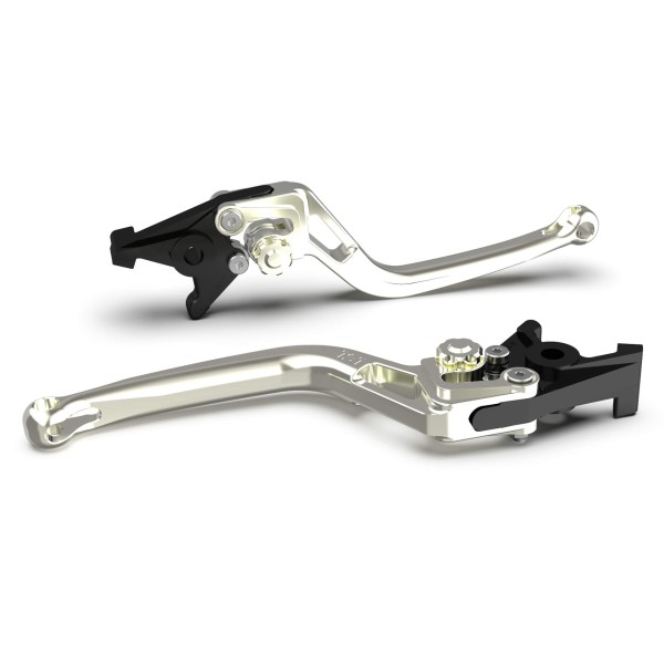 Leva frizione LSL BOW L20 argento per Yamaha, Aprilia
