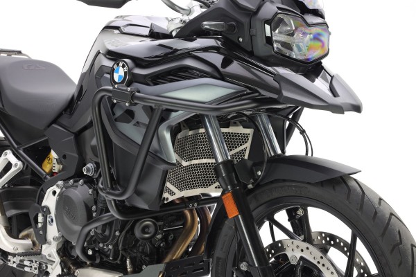 Barra di protezione in alluminio nera per BMW F 800 GS (24-)