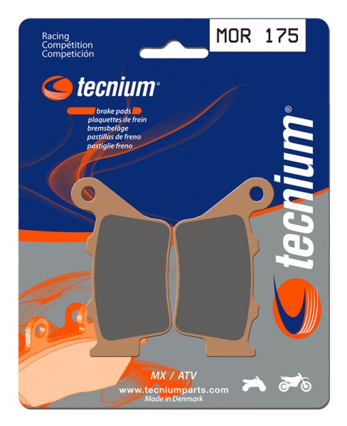 Pastiglie freno Tecnium Racing MX/ATV in metallo sinterizzato - MOR175