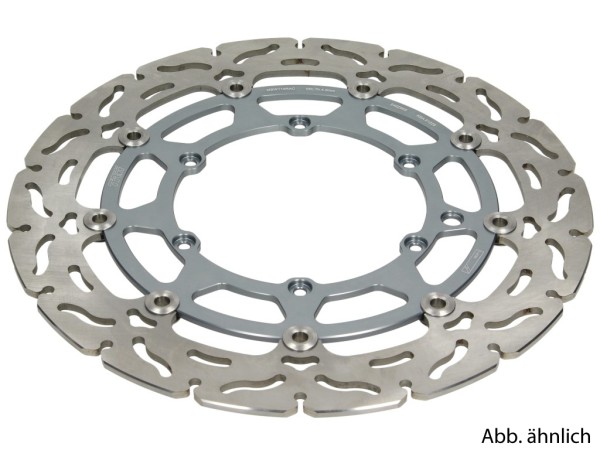 Disco freno anteriore TRW, flottante, Ø 282 mm, MSW202RAC