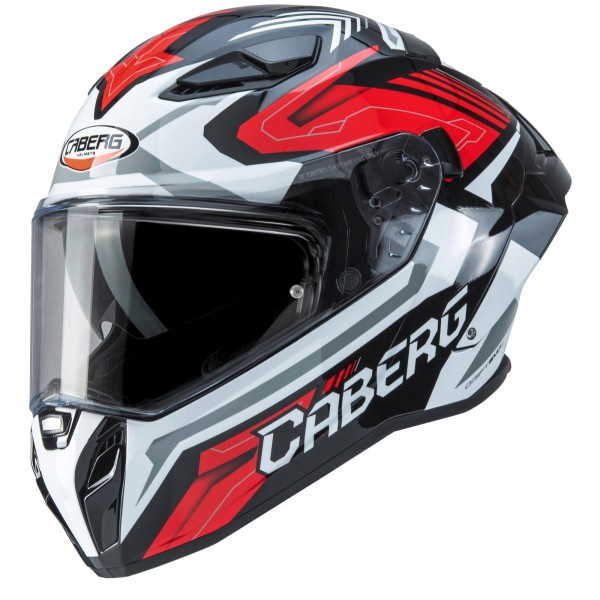 Casco Caberg Drift Evo II Jarama nero/bianco/rosso