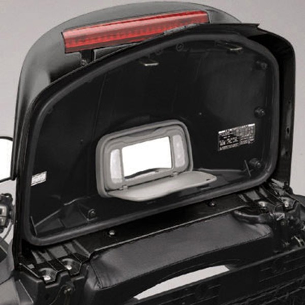 Illuminazione del bauletto originale Honda Gold Wing con specchietto