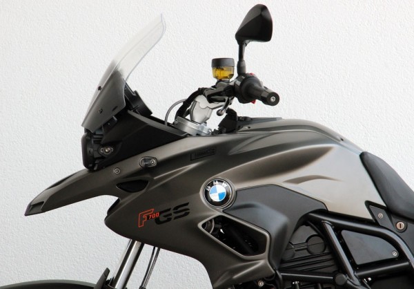 Cupolino Touring MRA "T" grigio fumo per BMW F 700 GS, tutti gli anni di costruzione
