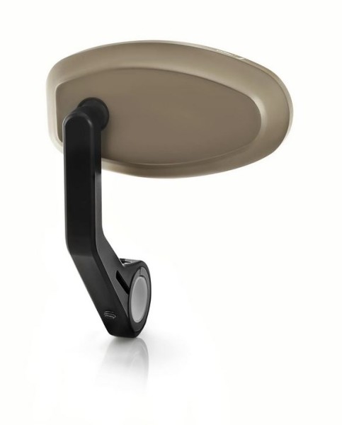 Specchietto per manubrio RIZOMA "REVERSE RETRO" destro o sinistro per Vespa, bronzo anodizzato