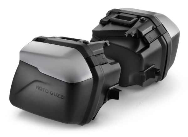 Set di valigie laterali per Moto Guzzi Stelvio (24) / V100 Mandello