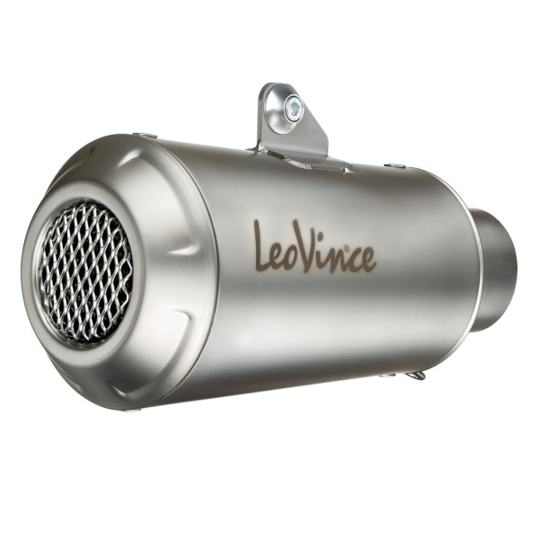 Impianto di scarico LeoVince LV 10, inox, silver, slip on per Kawasaki Z 900 / A2