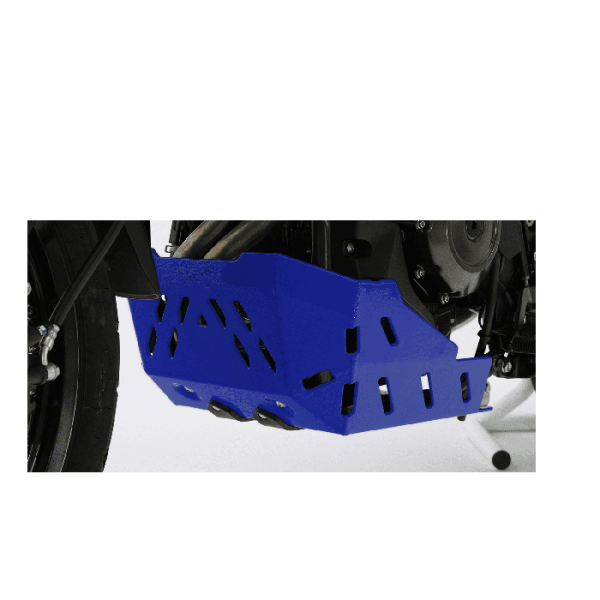 Protezione motore in alluminio blu per Suzuki V-Strom 800 DE (23-)
