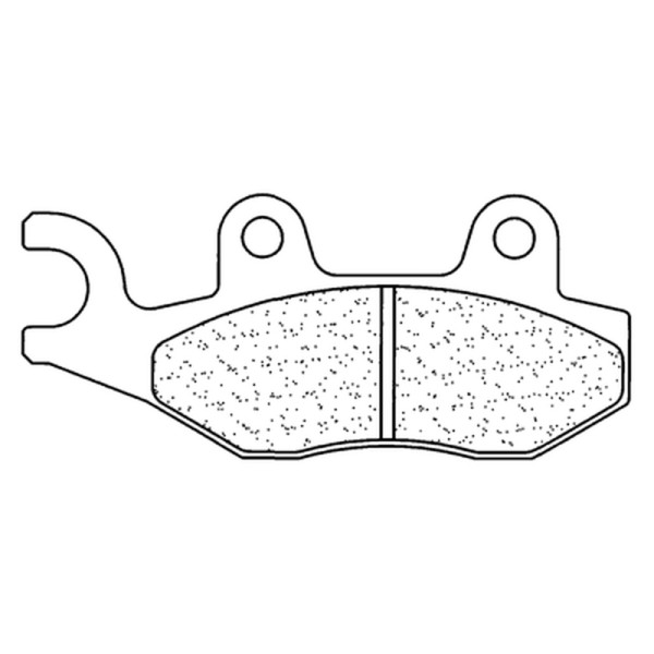 Pastiglie freno CL Brakes Street in metallo sinterizzato - 2288A3+
