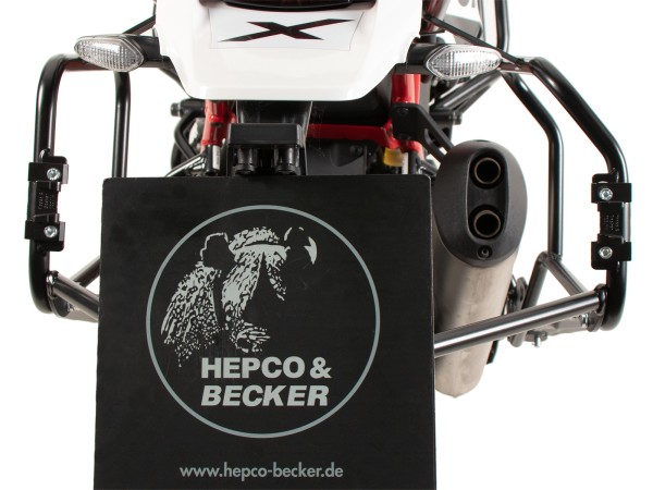 Ritaglio del portavaligie laterale per Ducati Desert X Rally (24-) Hepco & Becker