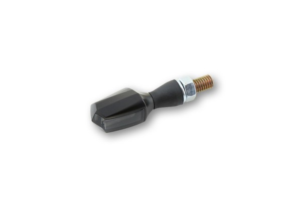 HIGHSIDER Smart Block Indicatore a LED alloggiamento nero / lente grigio fumo (coppia), anteriore e posteriore