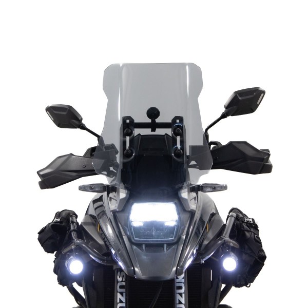 Parabrezza medio-alto grigio fumo per Suzuki V-Strom 1050 (20-)