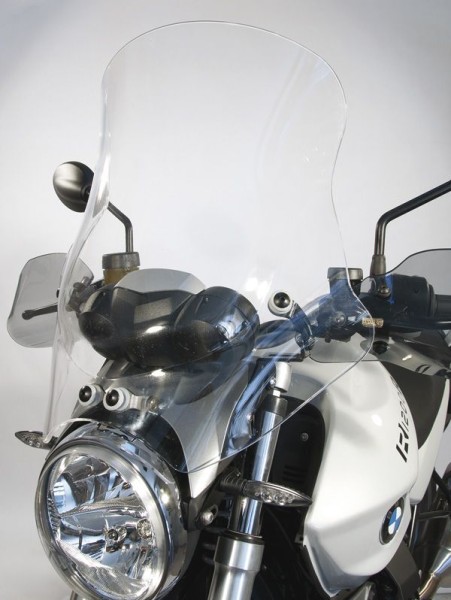 Parabrezza sportivo, inclinabile - altezza 500 mm per BMW R 1200 R (11-14)