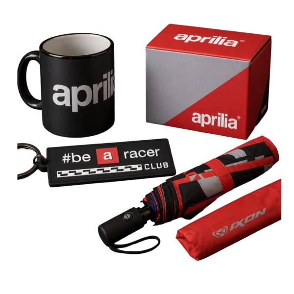 Pacchetto di gadget Aprilia "Be a Racer"
