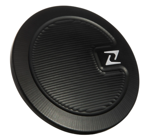 Parapolvere tamburo freno/mozzo ruota anteriore per Vespa, nero opaco