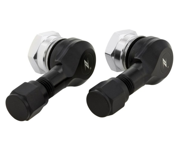 Inserto valvola per pneumatici/cerchi tubeless 80°, nero opaco