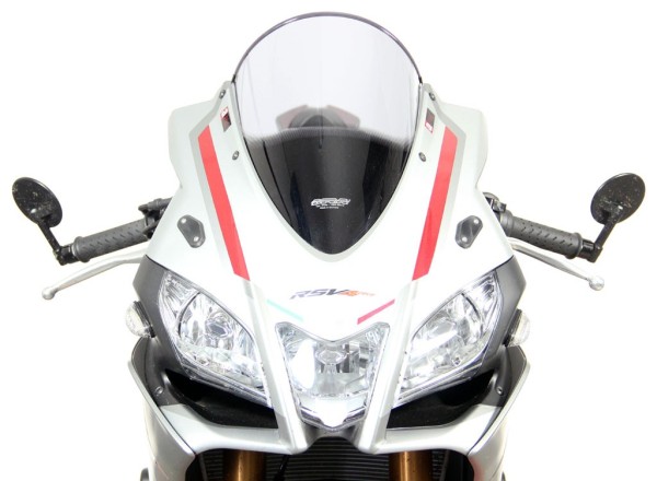 Disco sagomato originale MRA "O" grigio fumo APRILIA RSV 4 RR/RF 2015-