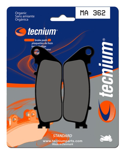 Pastiglie freno organiche Tecnium Street - MA362