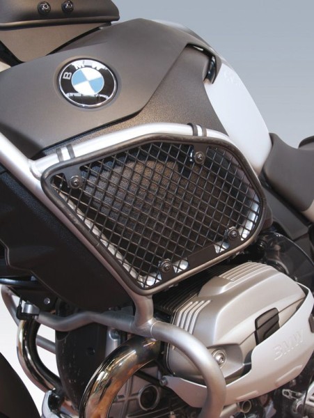 Protezione serbatoio per BMW R 1200 GS Adventure, acciaio, nero