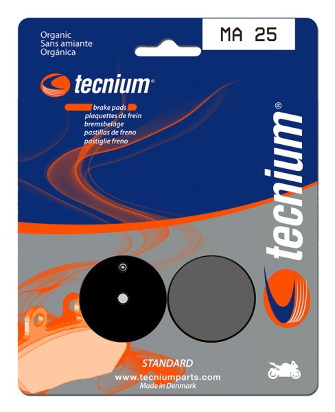 Pastiglie freno organiche Tecnium Street - MA25