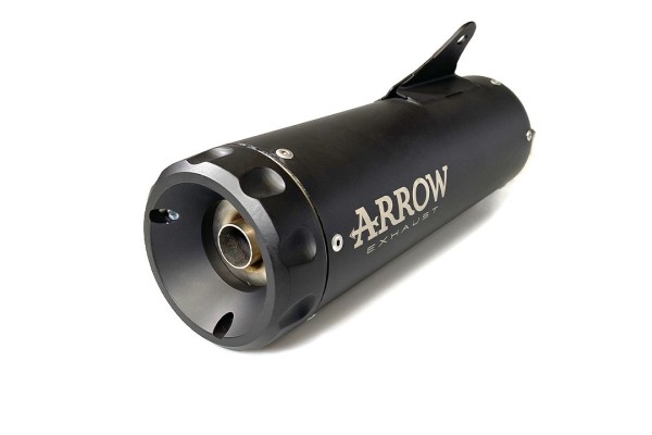 Scarico ARROW REBEL DARK Slip-On con terminale in alluminio nero per Honda CMX 1100 Rebel /DCT (21-25)